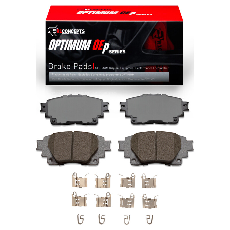 Toyota Corolla Brake Pads - Rear - R1 Concepts - Optimum OE - `19-`22